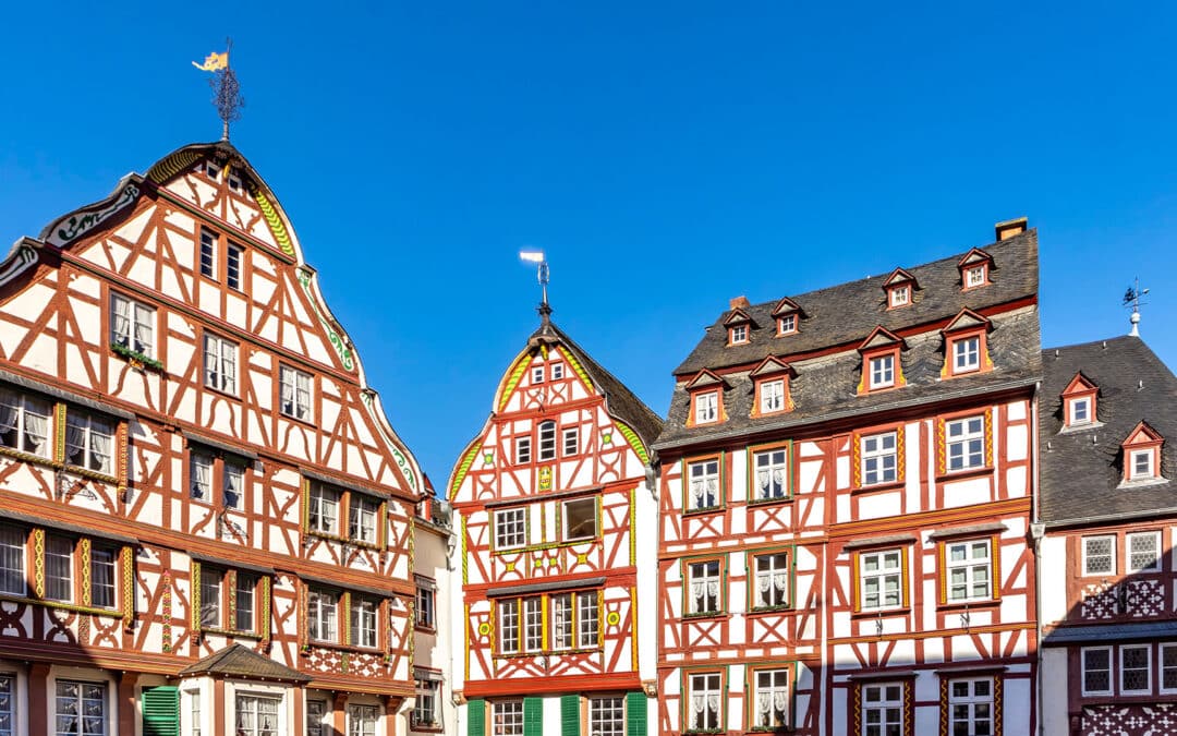 Der historische Marktplatz in Bernkastel-Kues