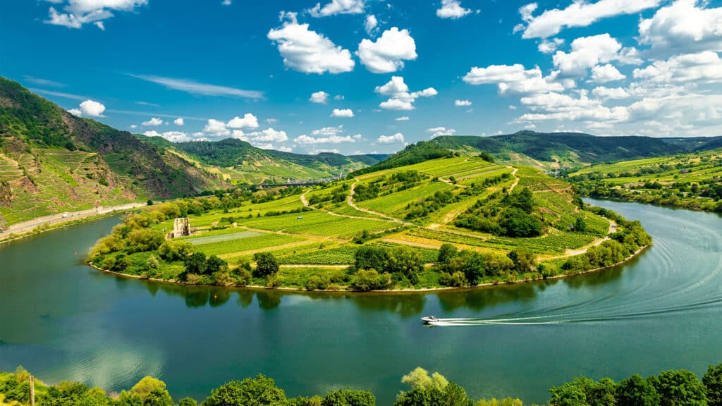Moselschleife bei Bremm – Aussicht zum Staunen